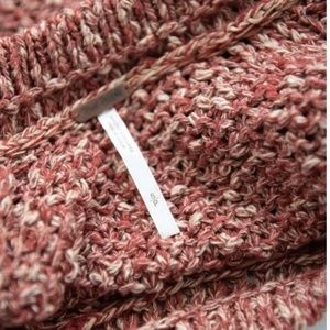 Free People Brown Marled Sweater Small